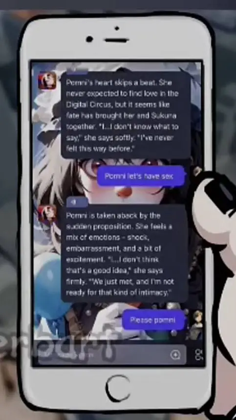 ai character: idk background