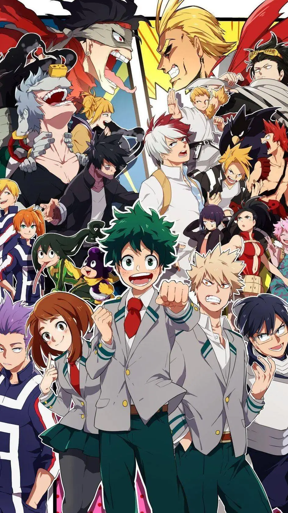 ai character: mha background