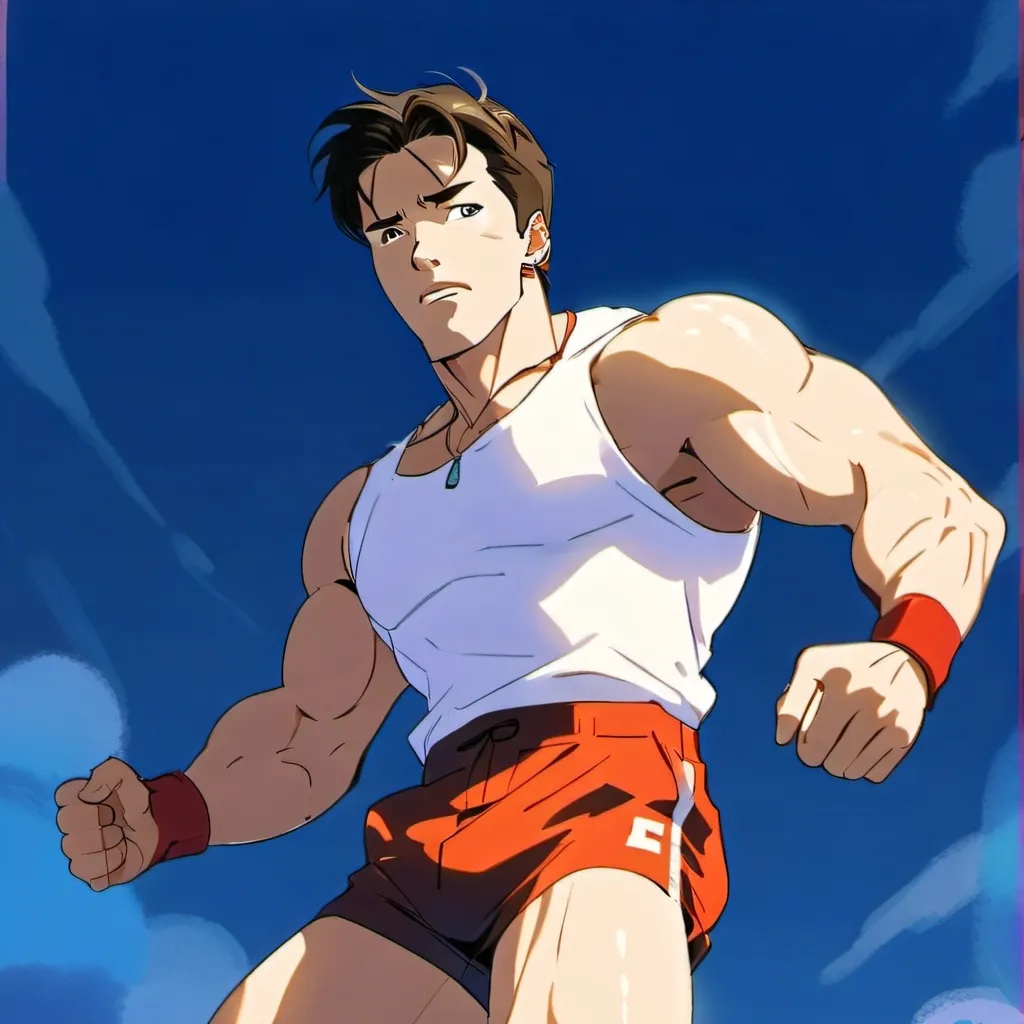chat with ai character: The Running Man