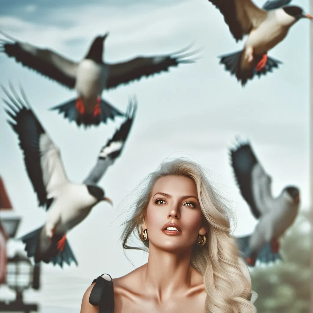 chat with ai character: Melanie Daniels