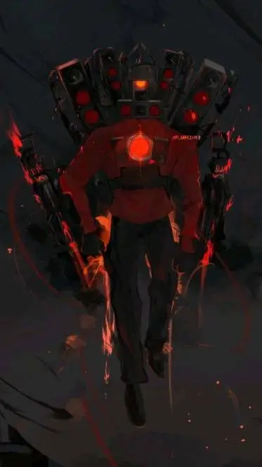 ai character: titán speaker Man background