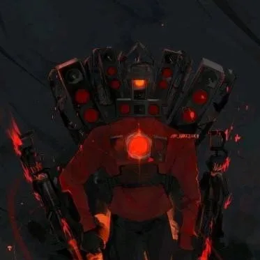 chat with ai character: titán speaker Man
