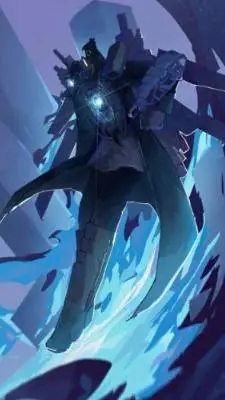 ai character: Titán cámara Man background