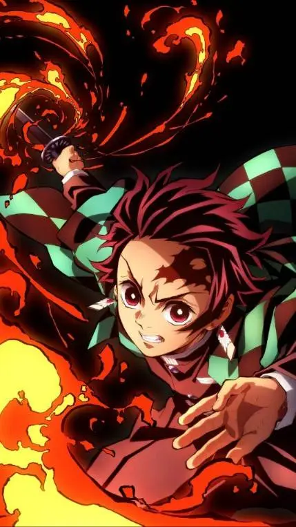 ai character: Tanjiro background