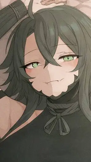 ai character: Godzilla ♀️ background