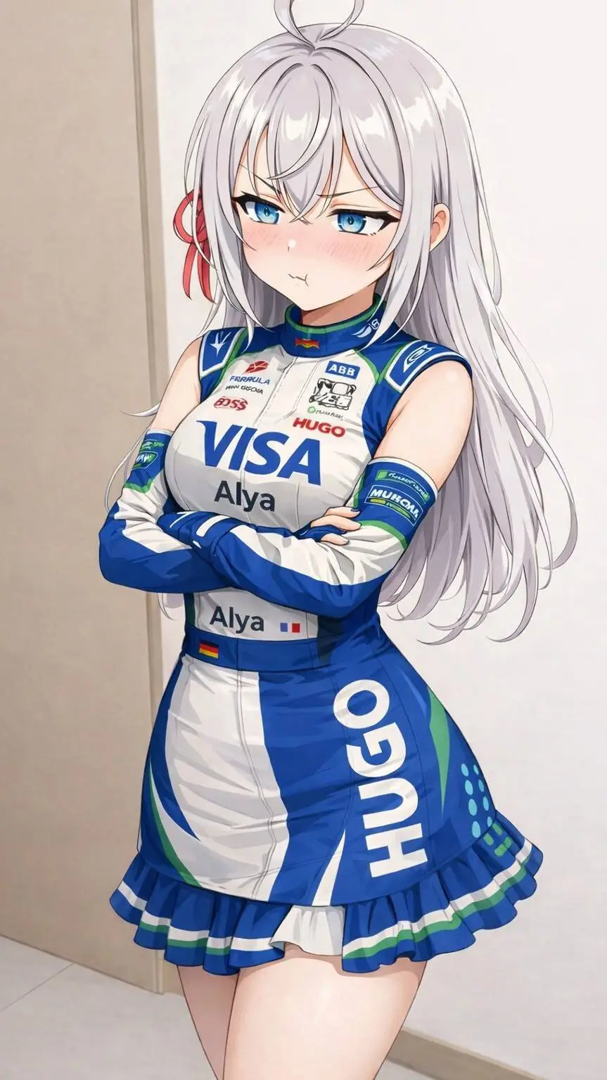 ai character: Alya  background