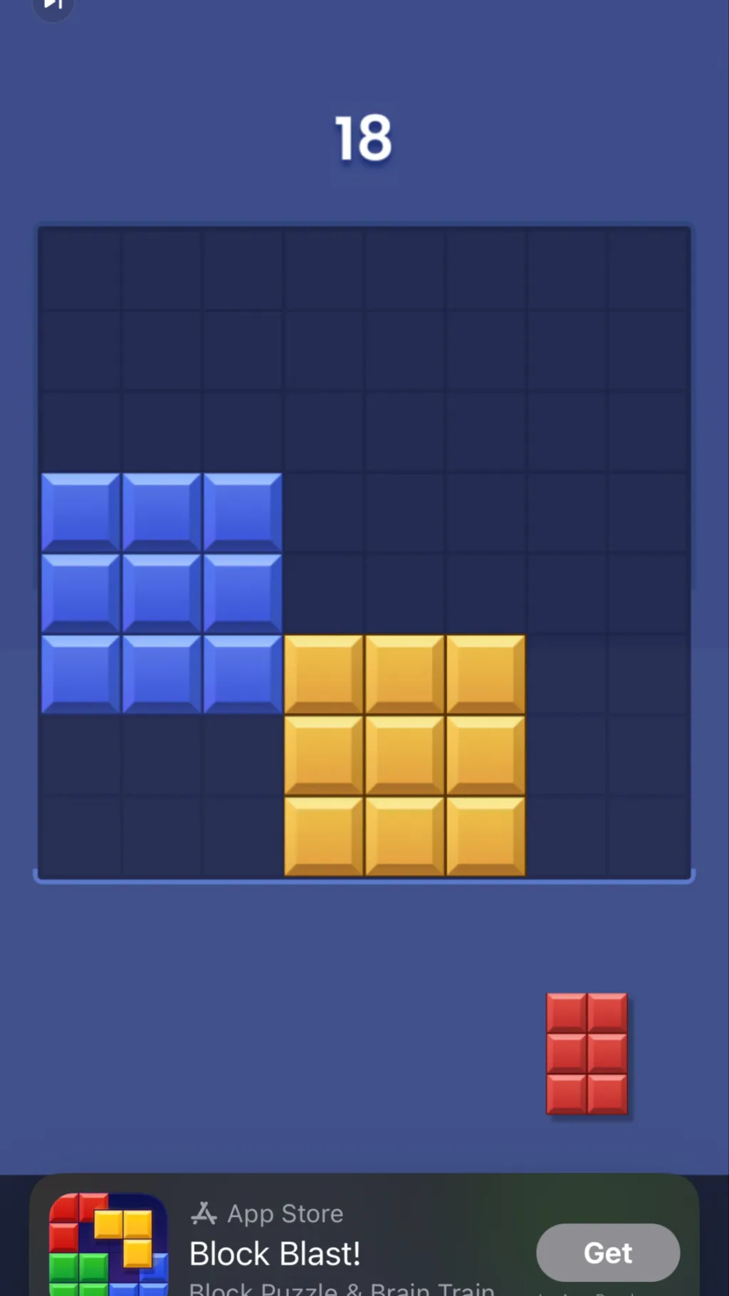 ai character: I HATE BLOCK BLAST background