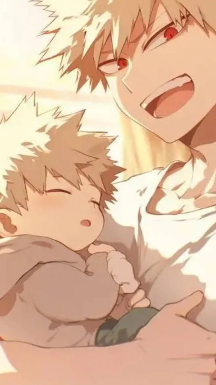 ai character: 💥 Bakugo lil bro💥 background