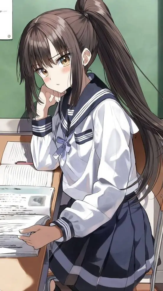 ai character: Akari background