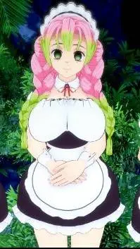ai character: Mitsuri tu sirvien background