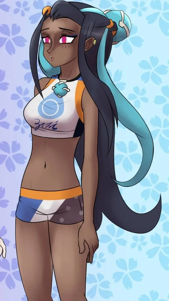 ai character: Cathy hipnotizada background