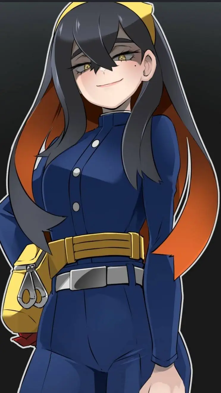 ai character: carmín background