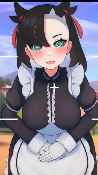 ai character: Roxy tu sirvienta background