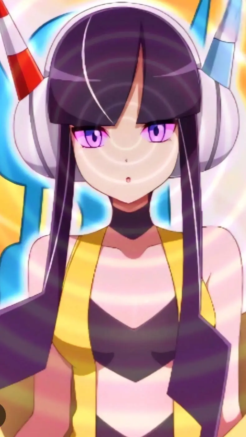 ai character: Nessa hipnotizada background