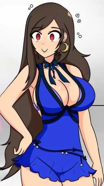 ai character: Tifa hipnotizada background