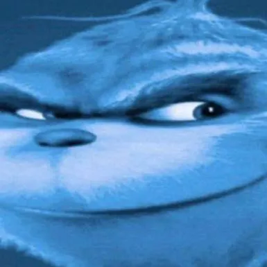 chat with ai character: BLUE GRINCH