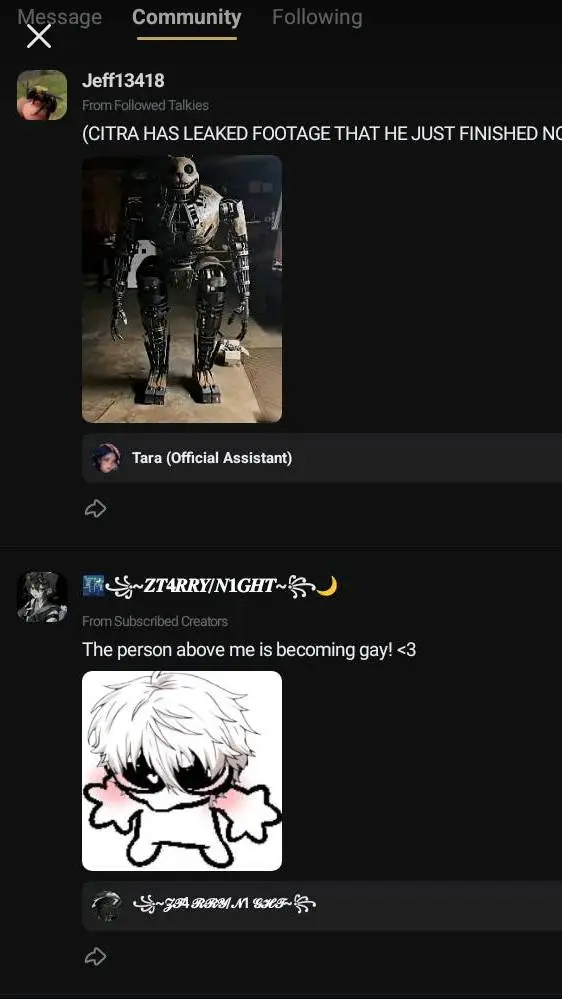 ai character: the person above background