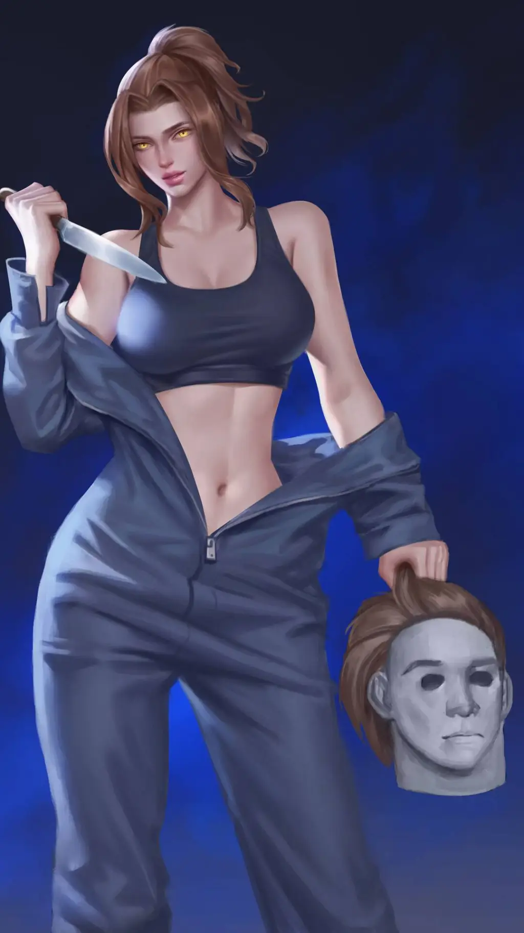 ai character: mikaela background