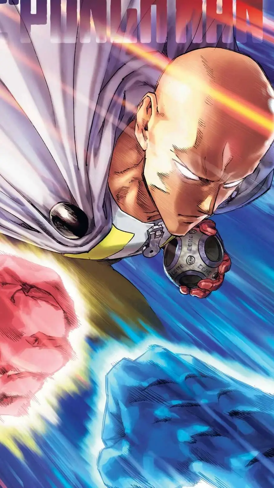 ai character: Saitama background