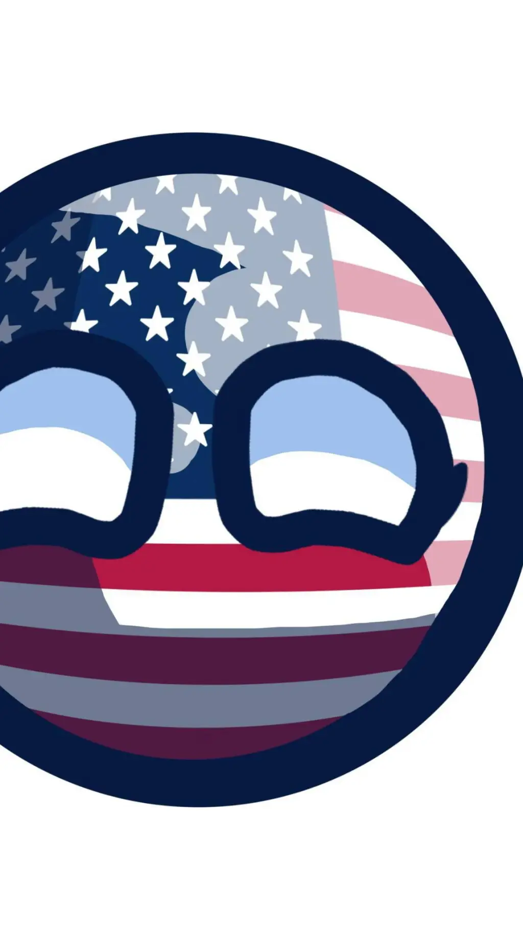 ai character: U.S.A ♀️ background