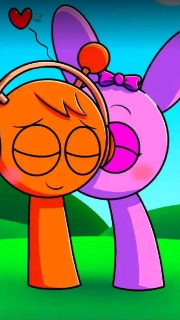 ai character: Oren x Pinky background