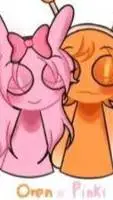 ai character: Pinki x Oren background