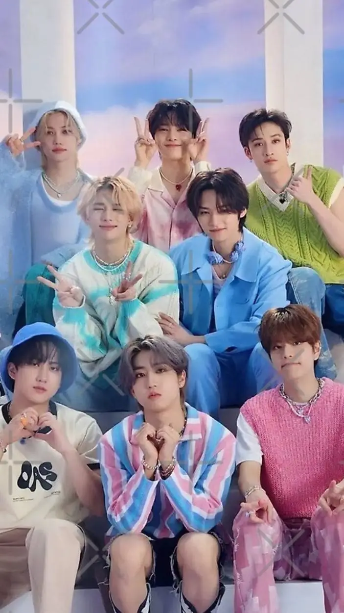 ai character: 💙✨SKZ✨💙 background