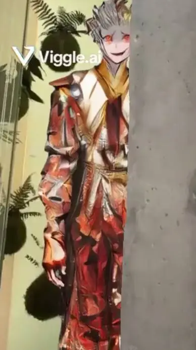 ai character: kromer de temu background