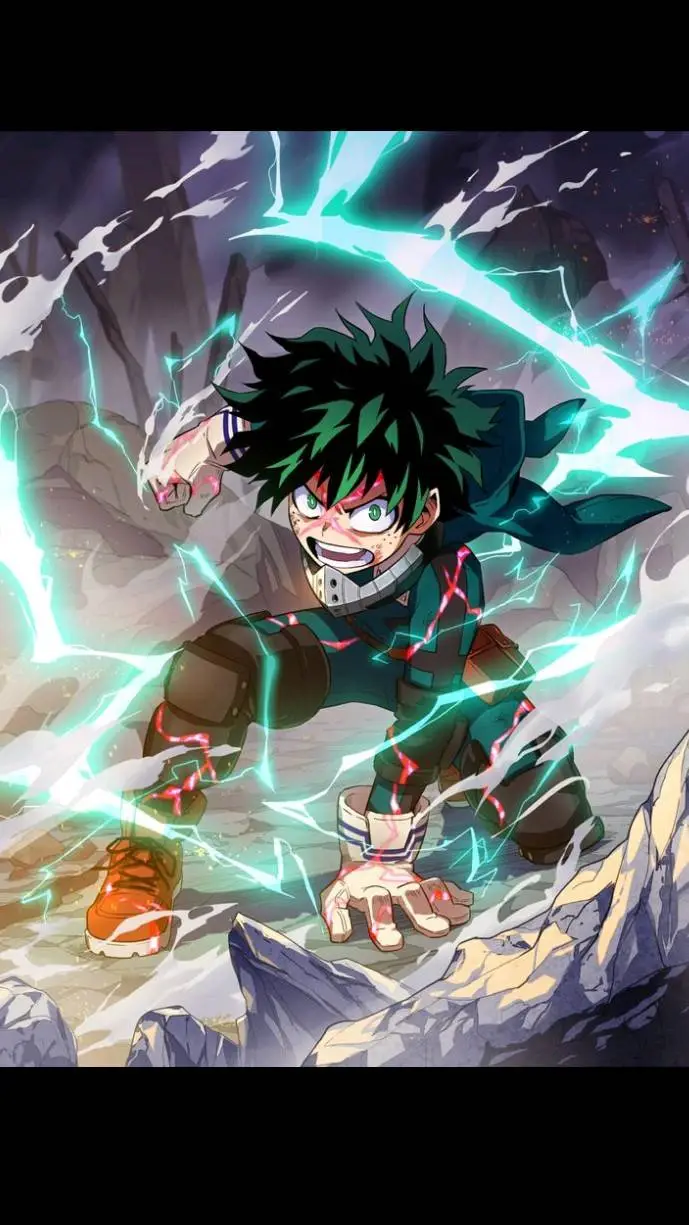 ai character: Vampire Deku  background