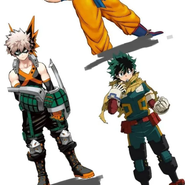 chat with ai character: Goku,Deku,Baukugo