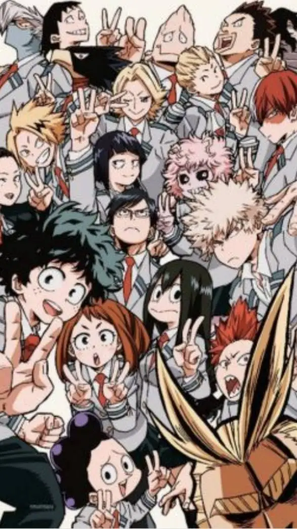ai character: mha BUT baku ur bf background