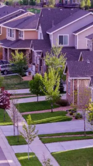 ai character: suburbia background