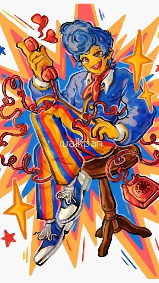 ai character: Wally Darling background