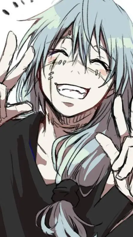 ai character: Mahito!! background