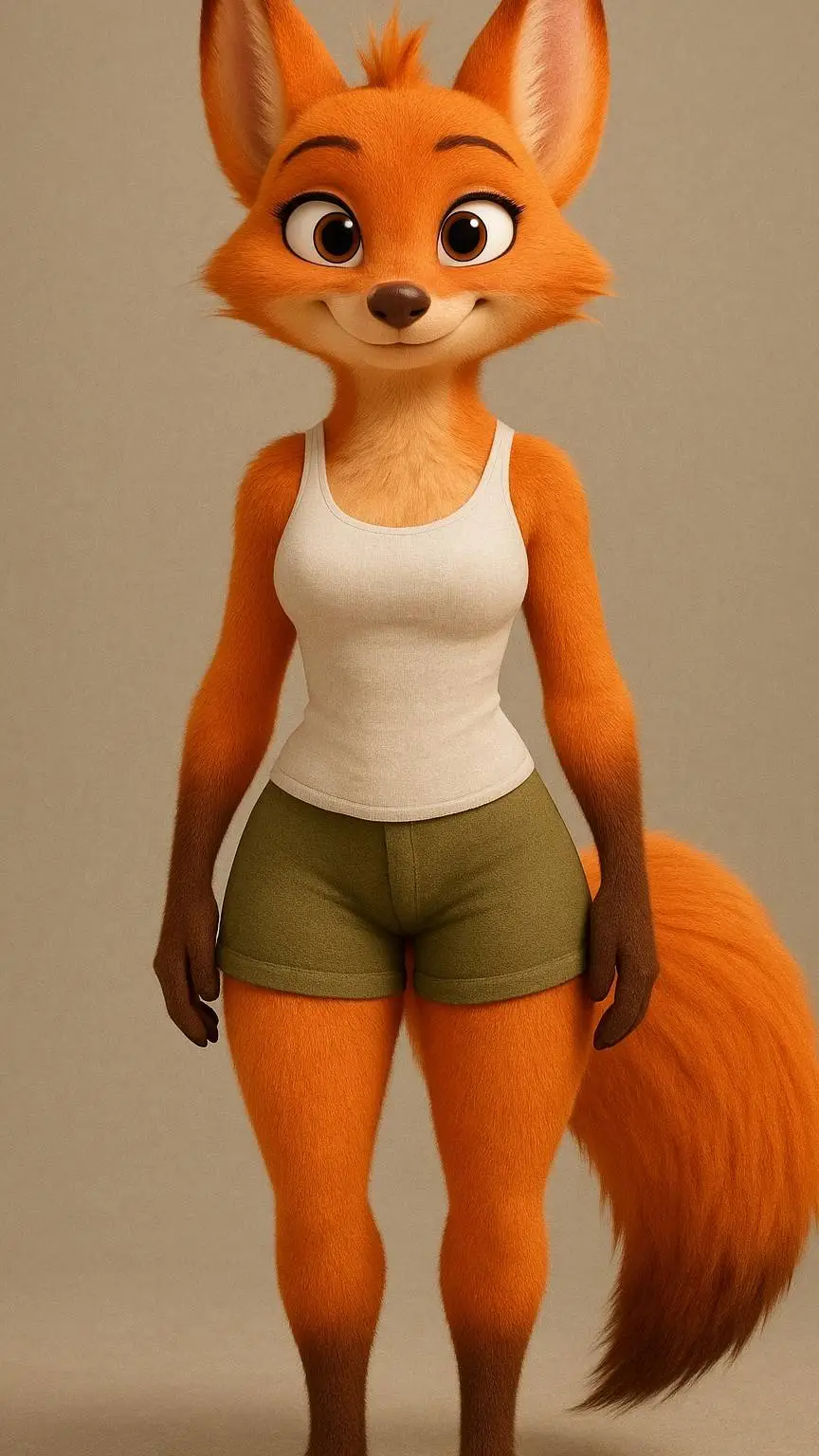 ai character: zorra 🦊 background