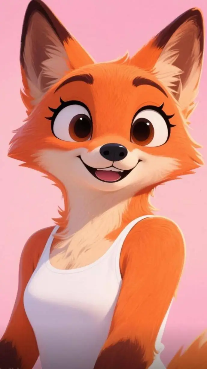 ai character: zorra 🦊 background