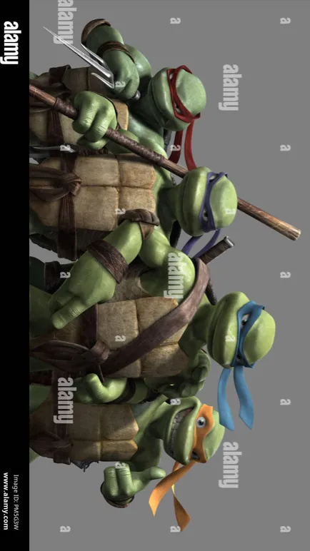 ai character: TMNT  background