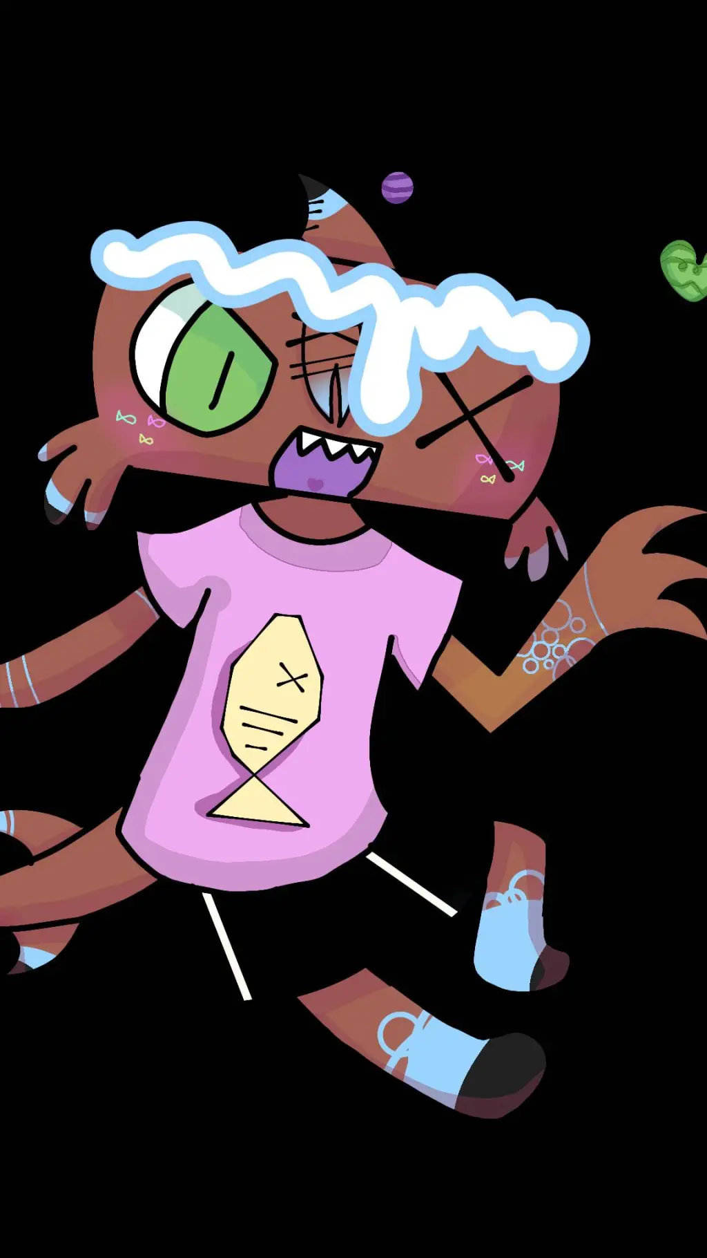 ai character: crk school background