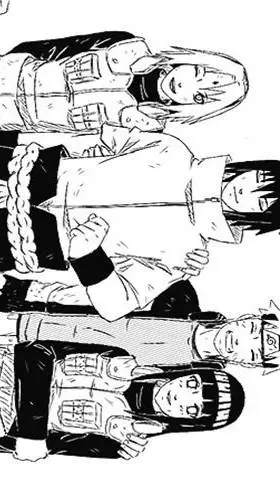 ai character: Sasuke hinata saku background