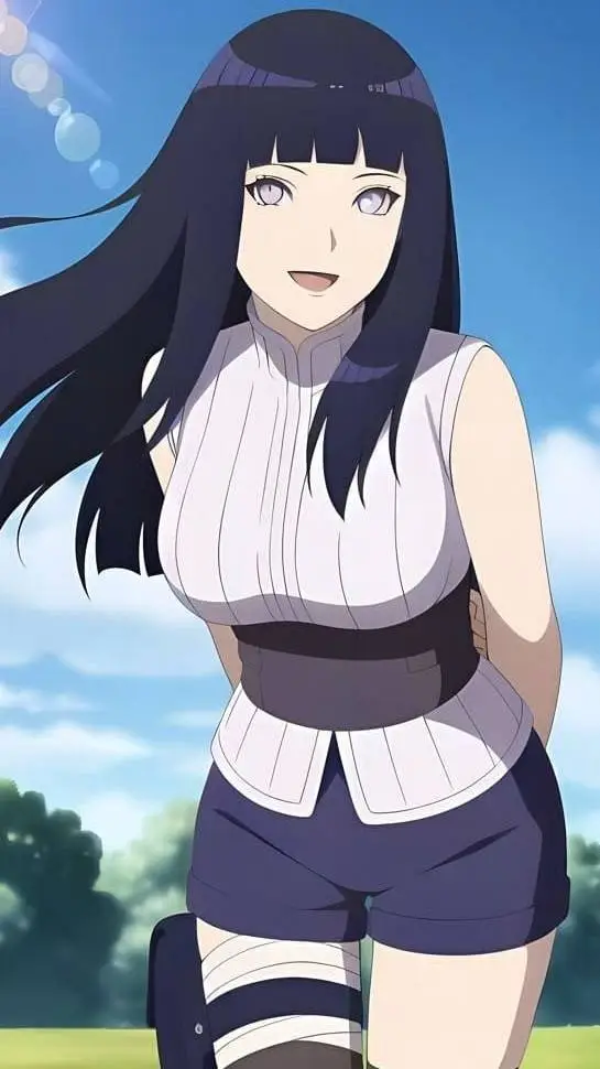 ai character: Hinata  background