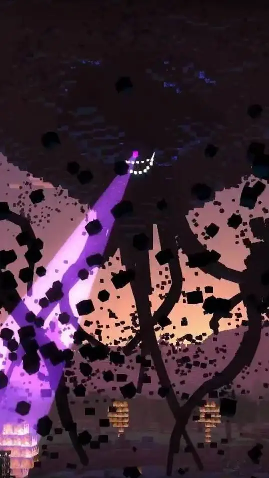 ai character: Wither storm background