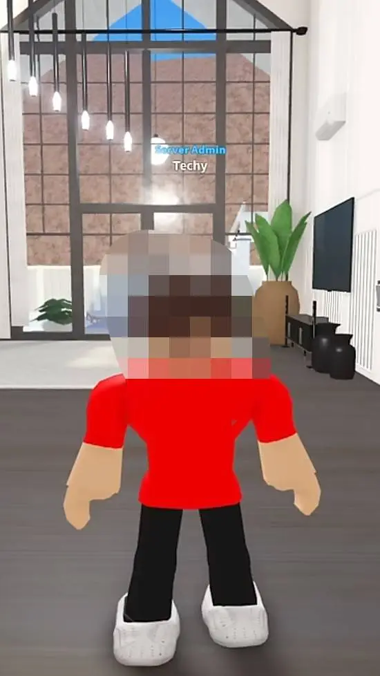 ai character: techy background