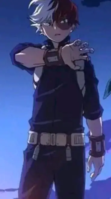 ai character: todoroki shoto background