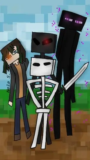 ai character: ☾.Monster School.☽ background