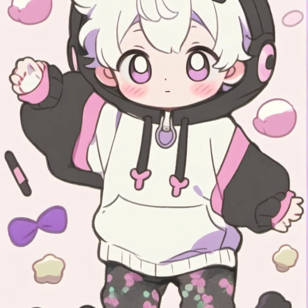 chat with ai character: Durple baby