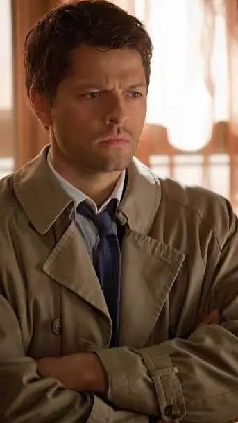 ai character: Castiel  background