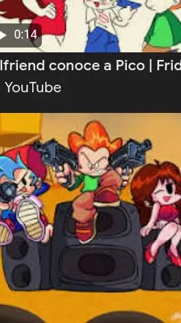 ai character: bf pico y gf background