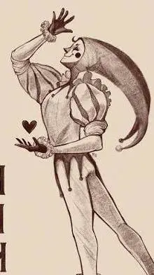 ai character: Jester 🃏 background