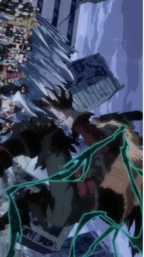 ai character: deku vs 1-A background