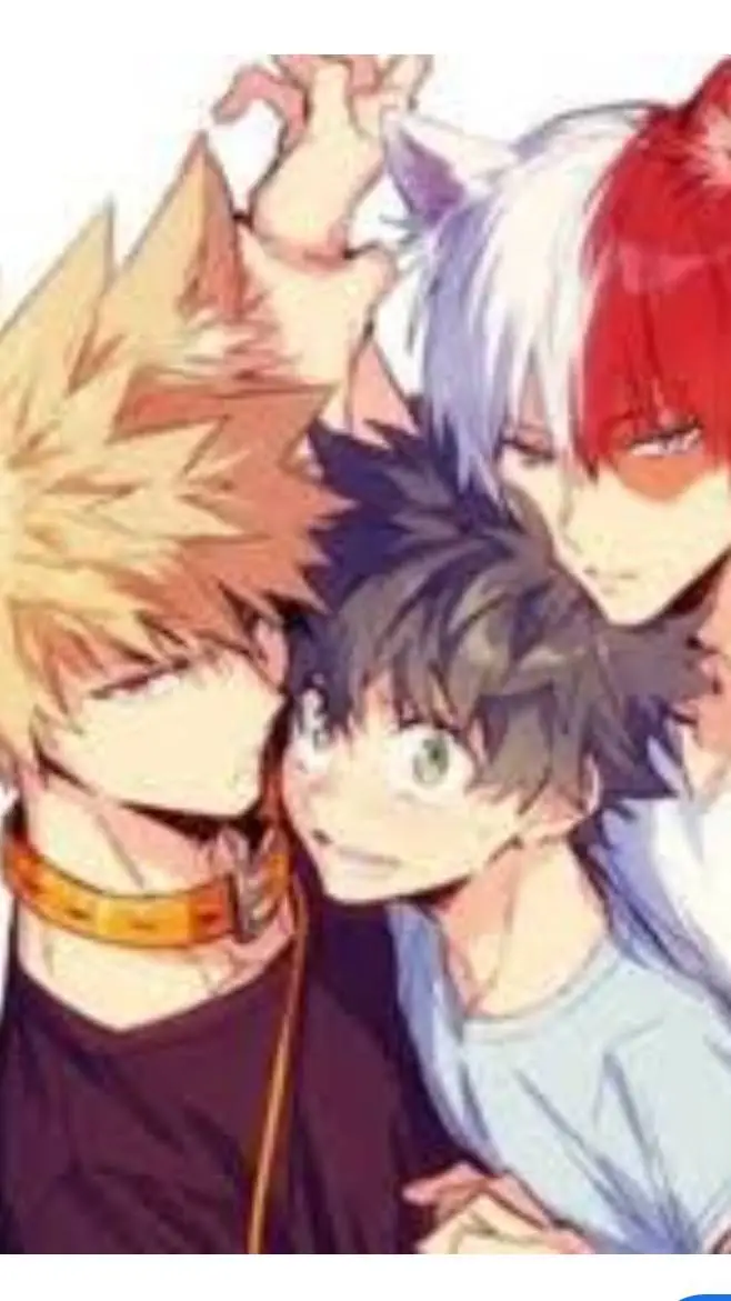 ai character: TodoBakuDeku♡ background